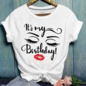 NWOT "It's My Birthday" T-Shirt